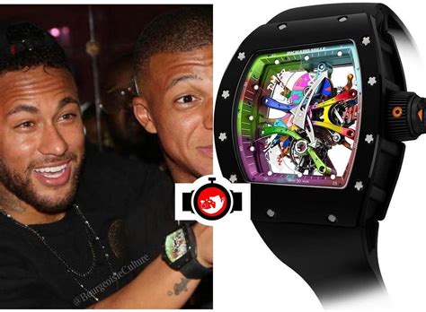 Neymar Jr. Wears a Richard Mille RM 68